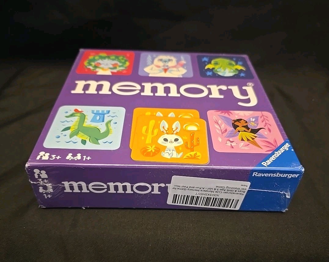 World of Cute Monsters Memory Game by Ravensburger – New sealed