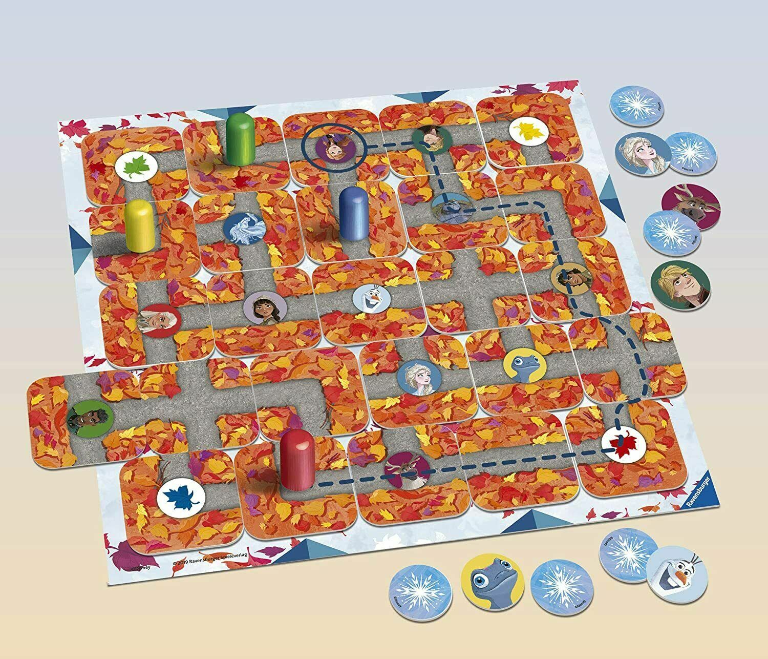 Disney Frozen 2 Junior Labyrinth Family Game Elsa Anna Olaf NEW boardgame