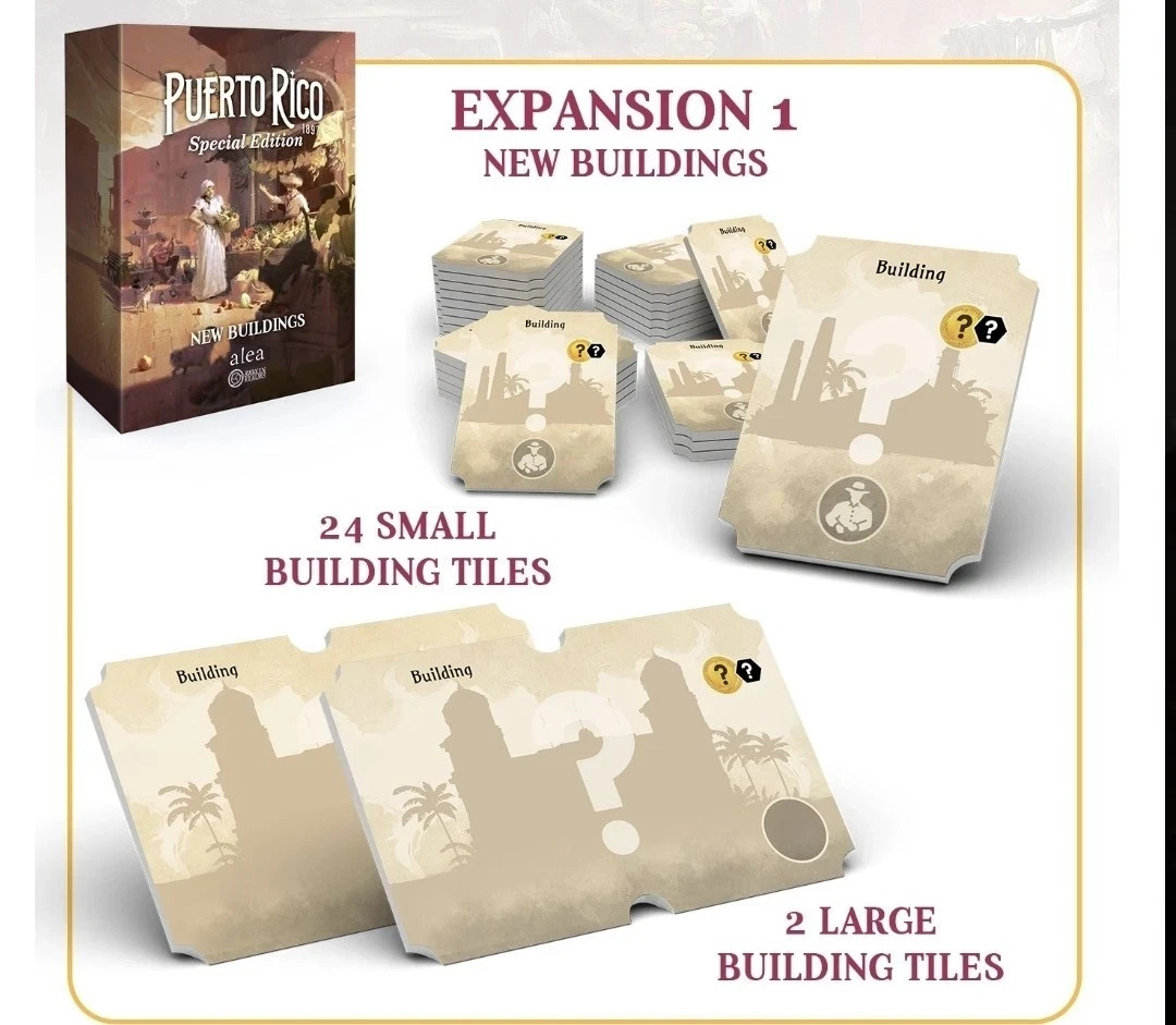 Puerto Rico 1897 Special Edition – Kickerstarter – NEW IN SHRINK – FREE SHIPPING