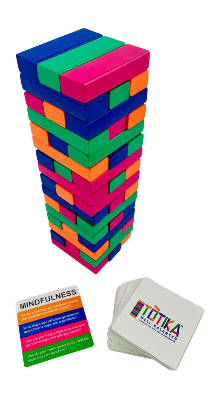 TOTIKA Mindfulness – A Therapeutic Stacking Game Pomoting Self-Care, Empathy and