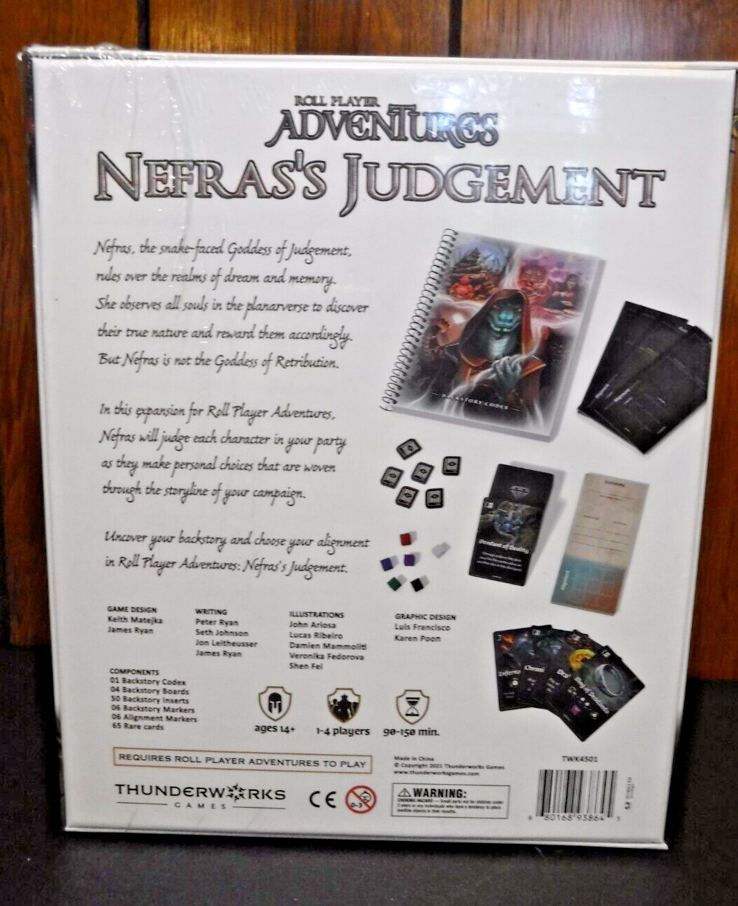 Roll Player Adventures: Nefras’s Judgement | Storytelling Board Game NIB