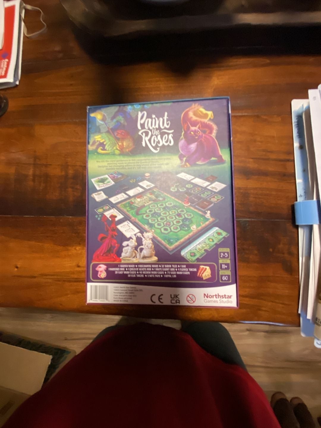 Paint the Roses: A Most Curious Cooperative Board Game by North Star Games