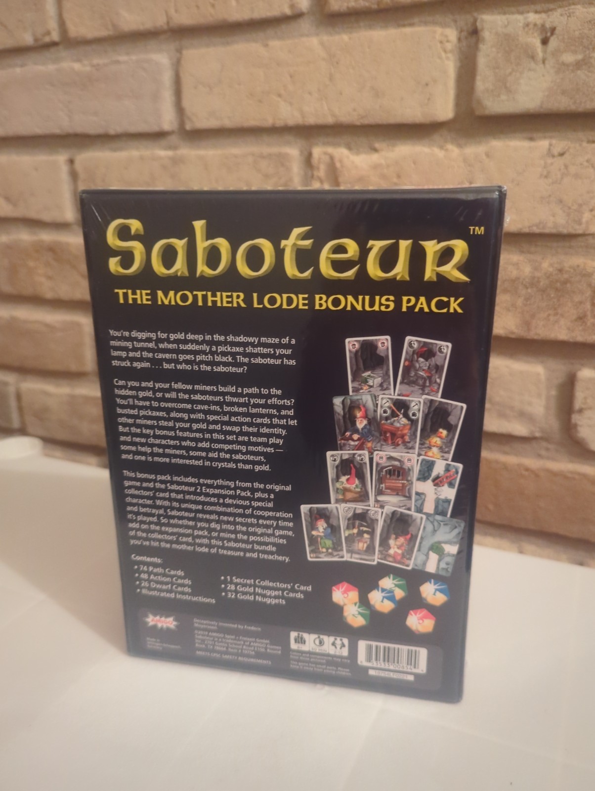Saboteur: The Mother Lode Bonus Pack Board Game Amigo 2019 Brand New Sealed