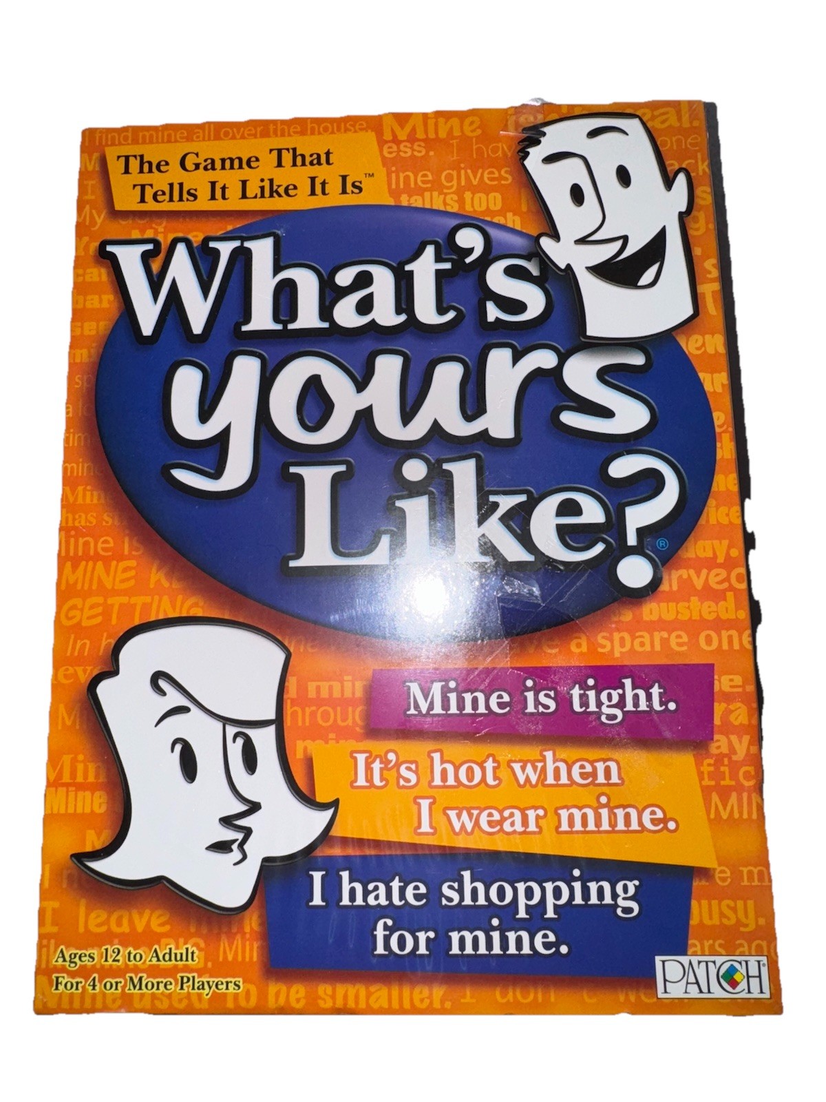 WHAT’S YOURS LIKE? Game by PlayMonster – Brand New Sealed