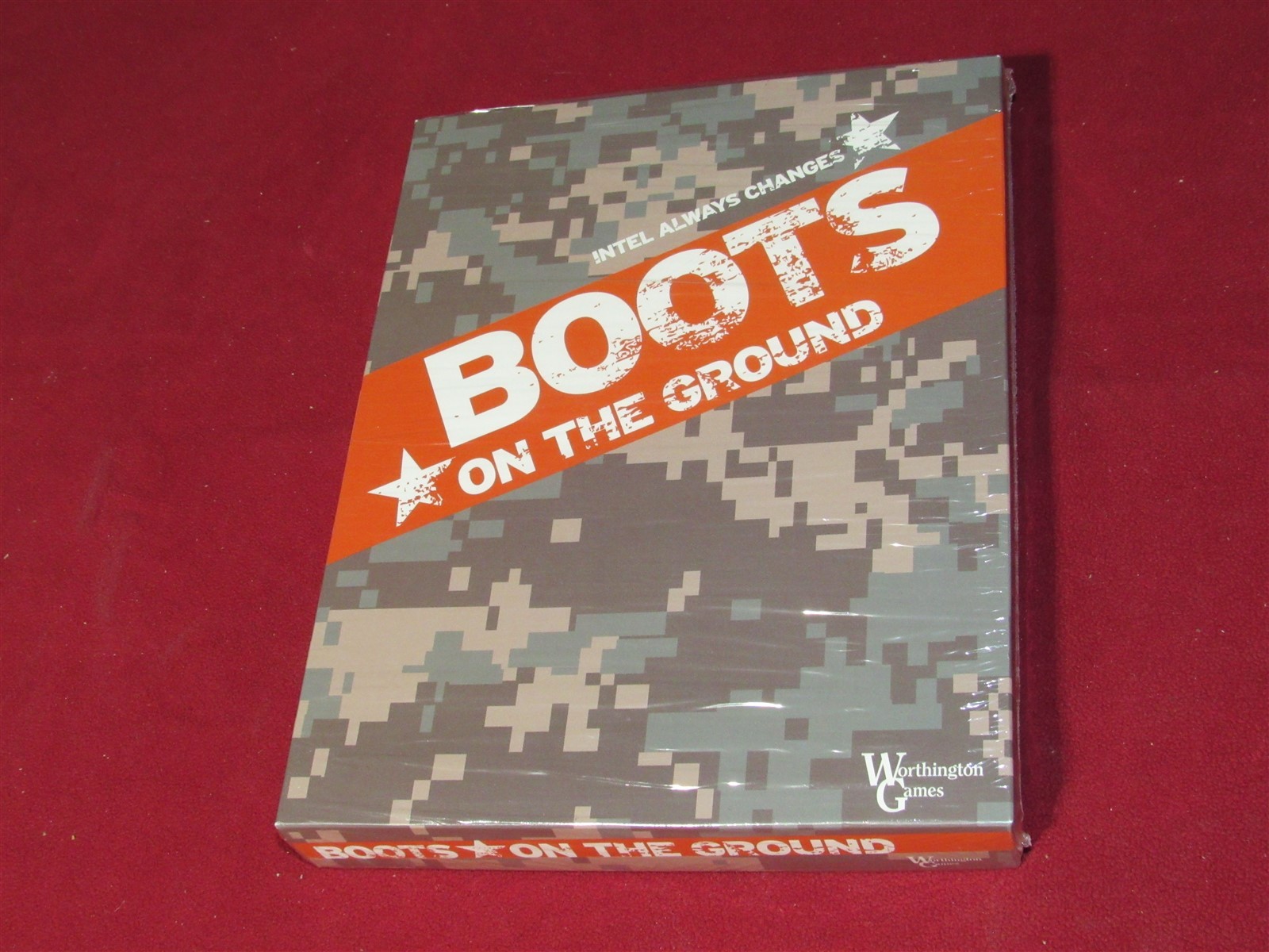 Worthington Games: Intel Always Changes: Boots on the Ground: Sealed