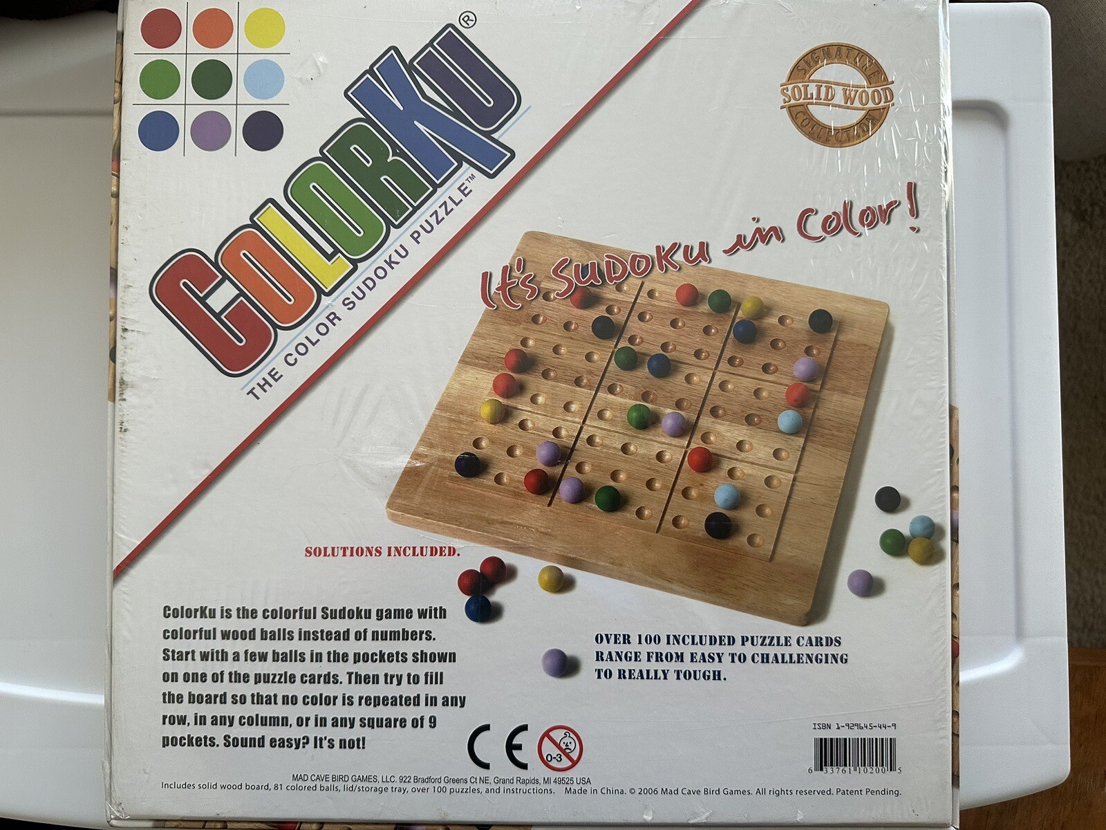 Colorku: The Color Sudoku Puzzle Complete