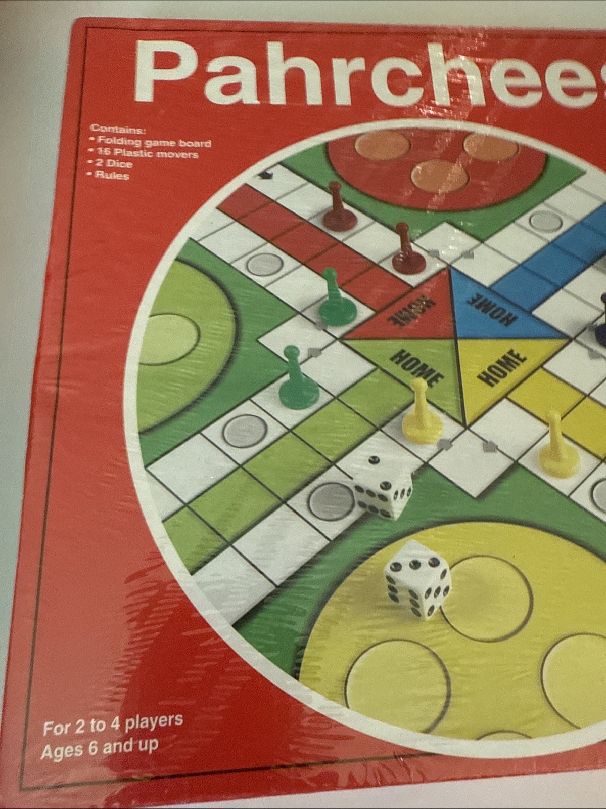 Parcheesi Board Game – 2010 Pressman Toy Company. NEW Sealed