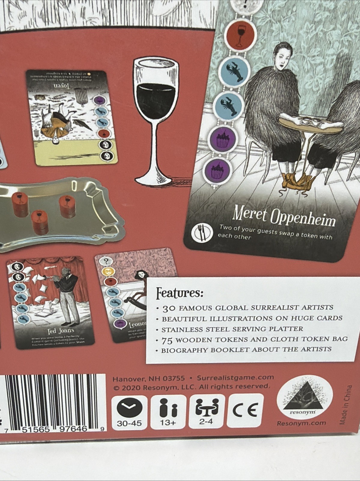 Surrealist Dinner Party – Strategy Art Family Board Game