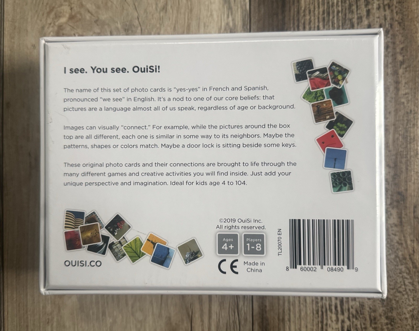 2019 OuiSi Creative Games of Visual Connection Photo Cards 🌟 NEW & SEALED!!