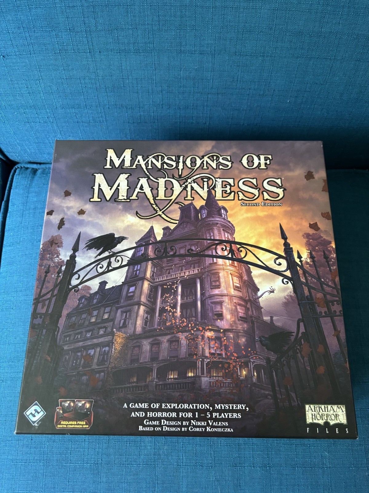 Mansions of Madness 2nd Edition Cooperative Board Game Fantasy Flight Games