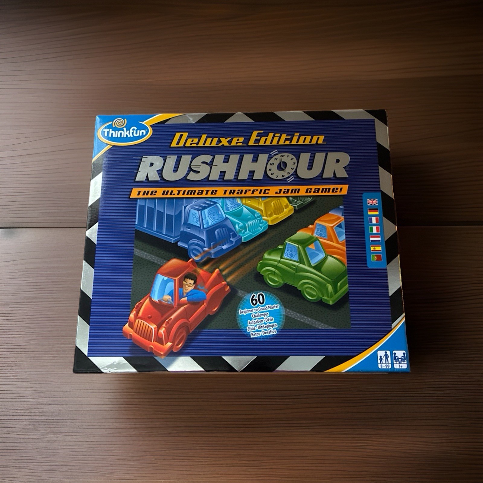 ThinkFun Rush Hour Deluxe Edition Sliding-Block Game Cars New Other 2010
