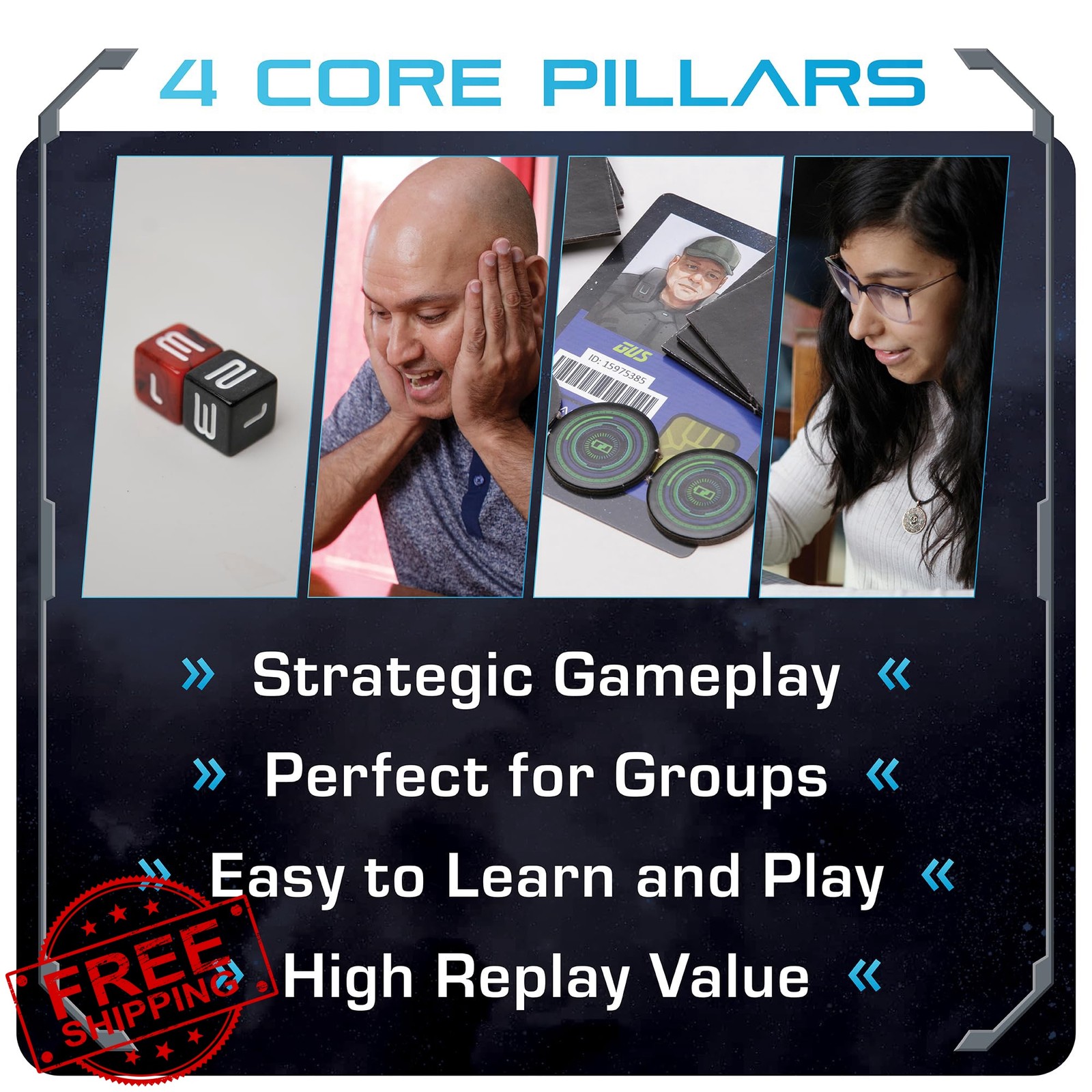 OOMM Games No Escape Board Game