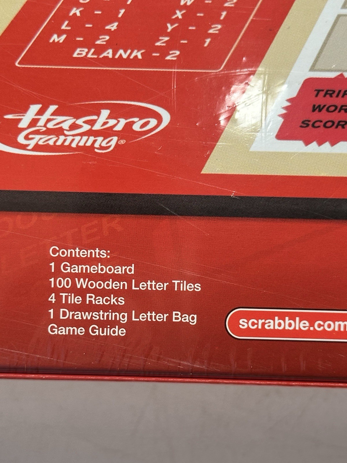 Scrabble Crossword Game New In Sealed Package Hasbro Gaming