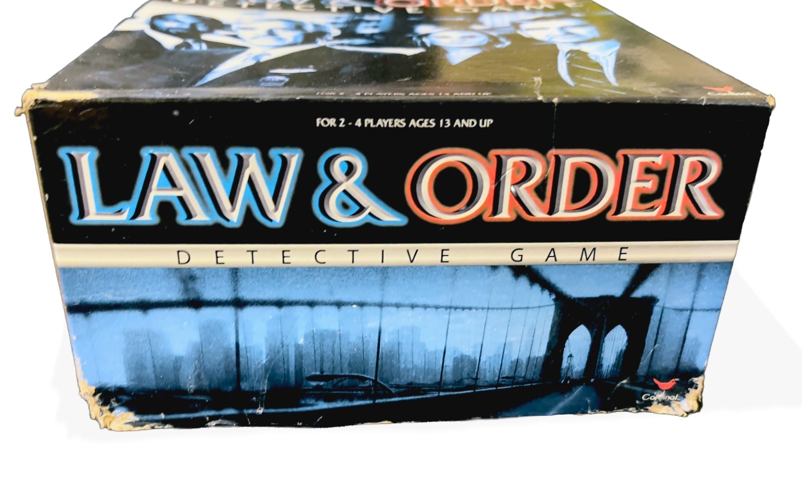 Law & Order Detective Game (Box Edition) COMPLETE 200 Board Game, Cardinal Ind.