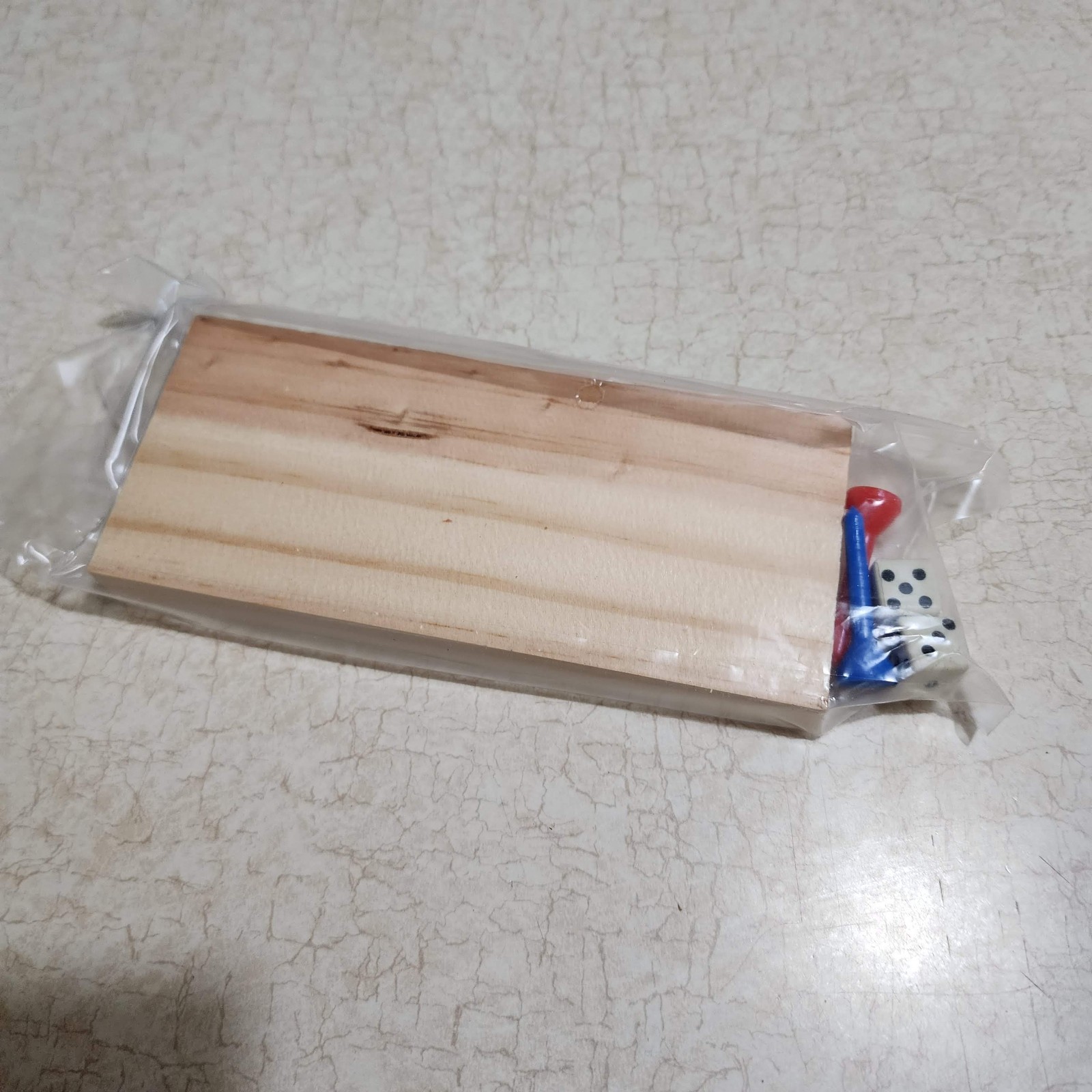 Sports Wood Dice & Peg Games: Baseball Football Bowling Derby Basketball Sealed