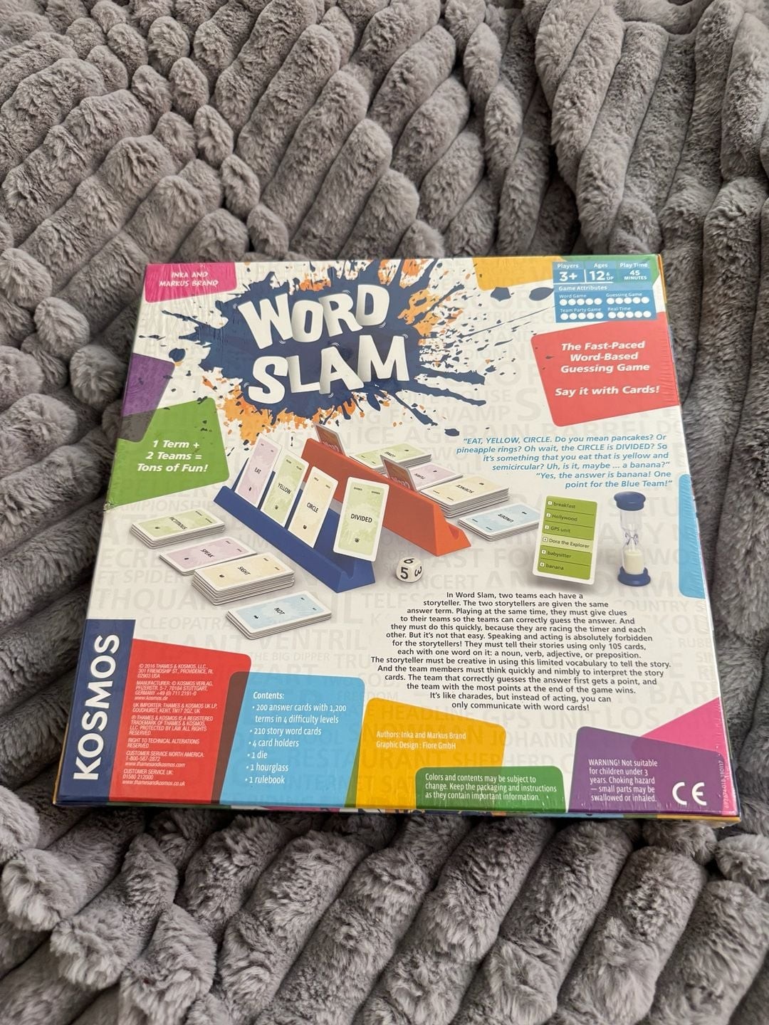 Thames & Kosmos Word Slam Fast-Paced Word-Based Guessing Game