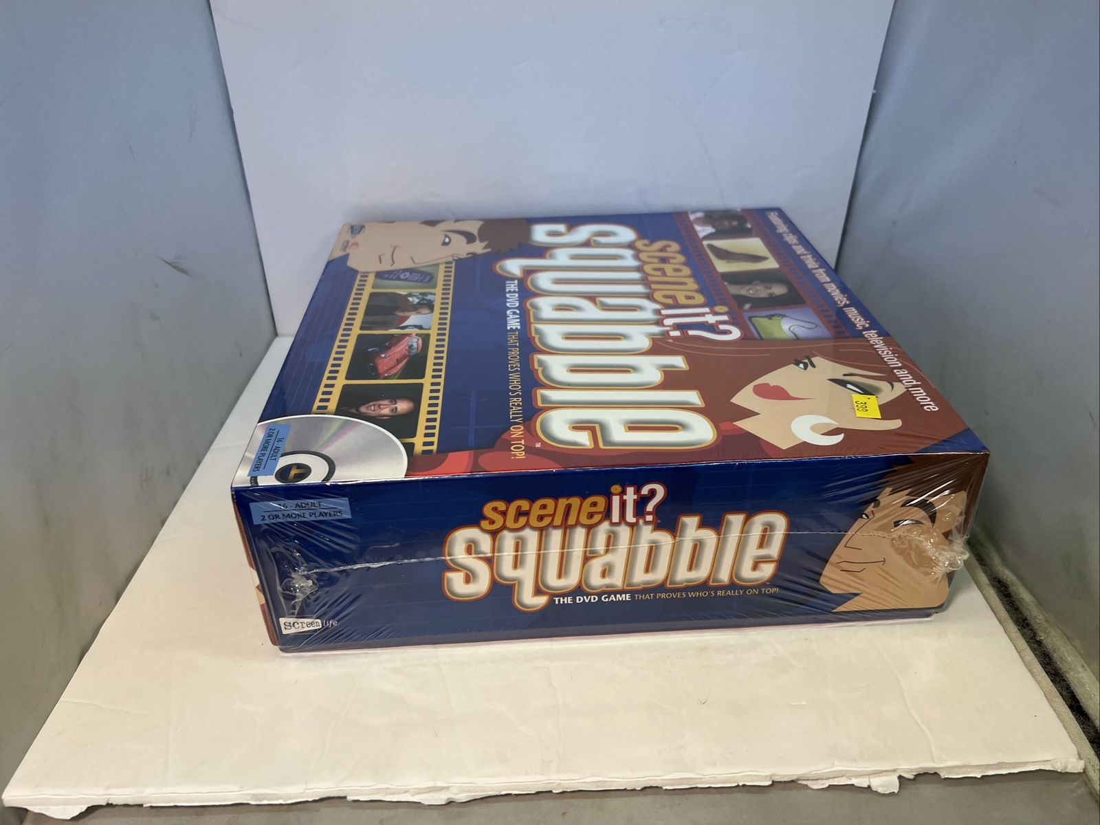 Scene It? Squabble ~ DVD Board Game ~ Trivia ~ New in Sealed Box
