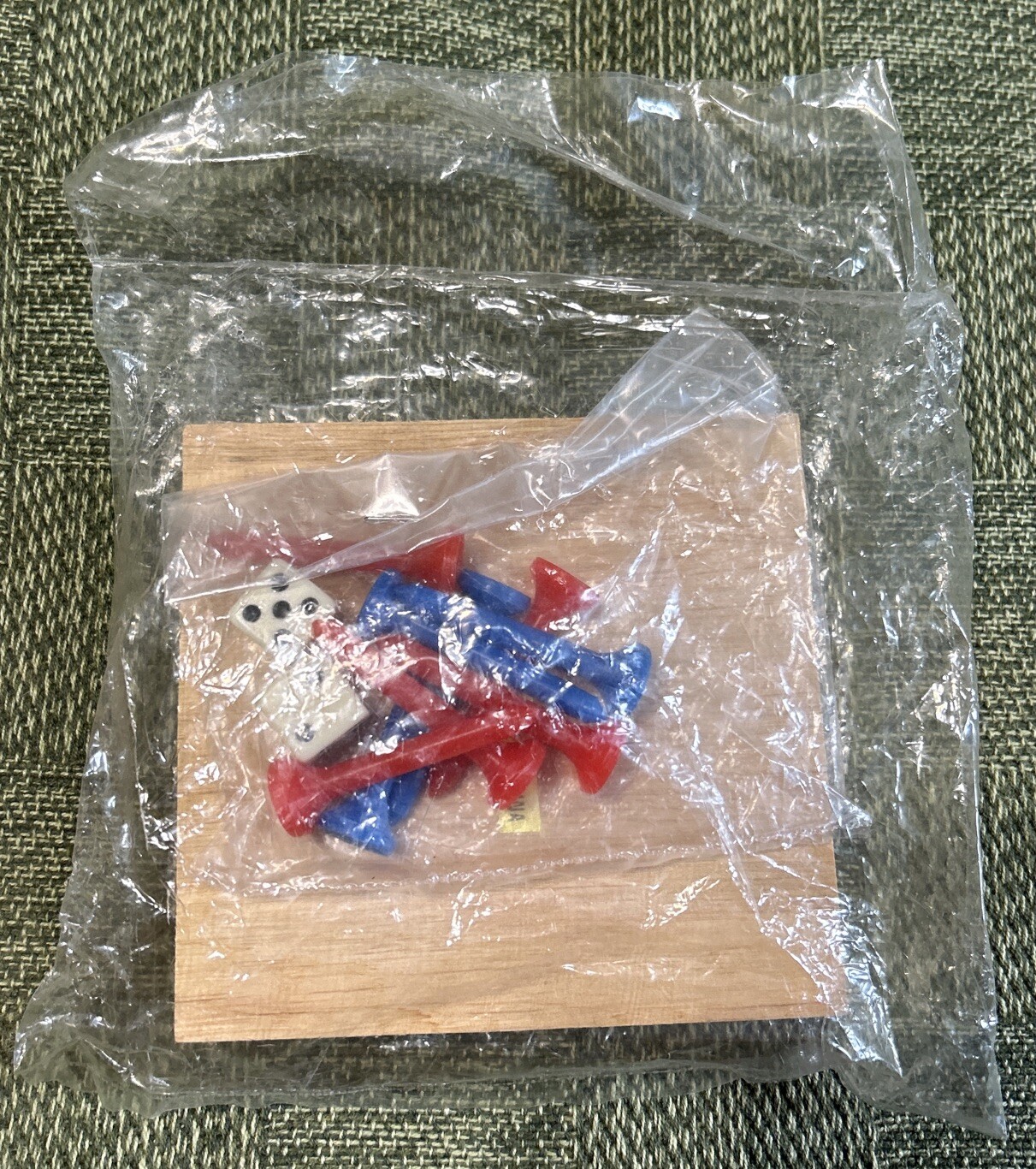 Bowling Wooden Game NEW, 1 Or More Players Bowling Travel Game, Peg Bowling Game