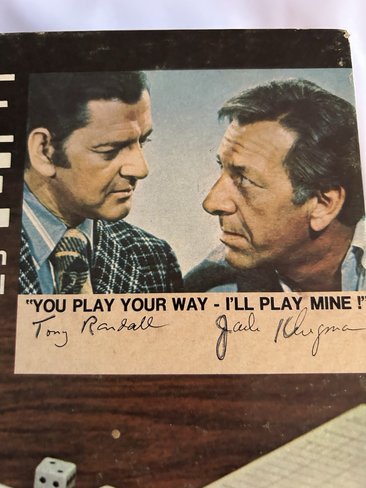 Vintage 1974 Challenge Yatzee Game With Odd Couple Endorsements