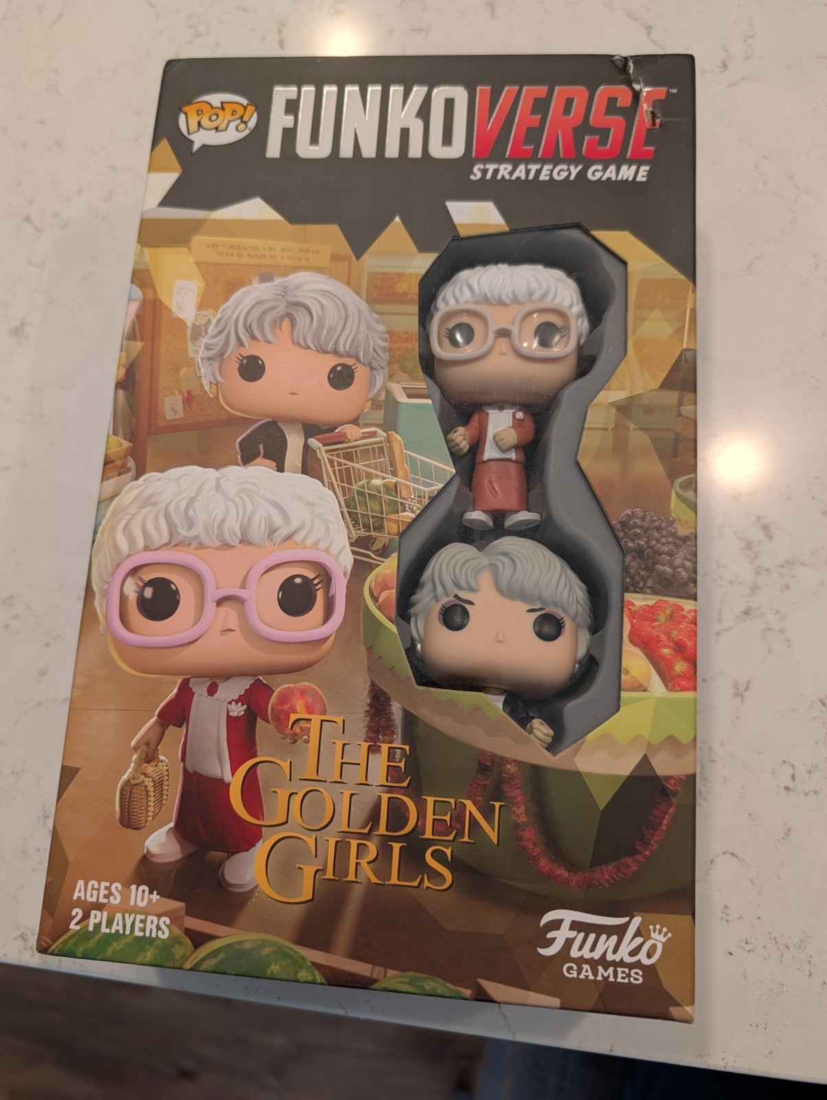 Sealed Funko Funkoverse The Golden Girls Strategy Game Exclusive Pop!
