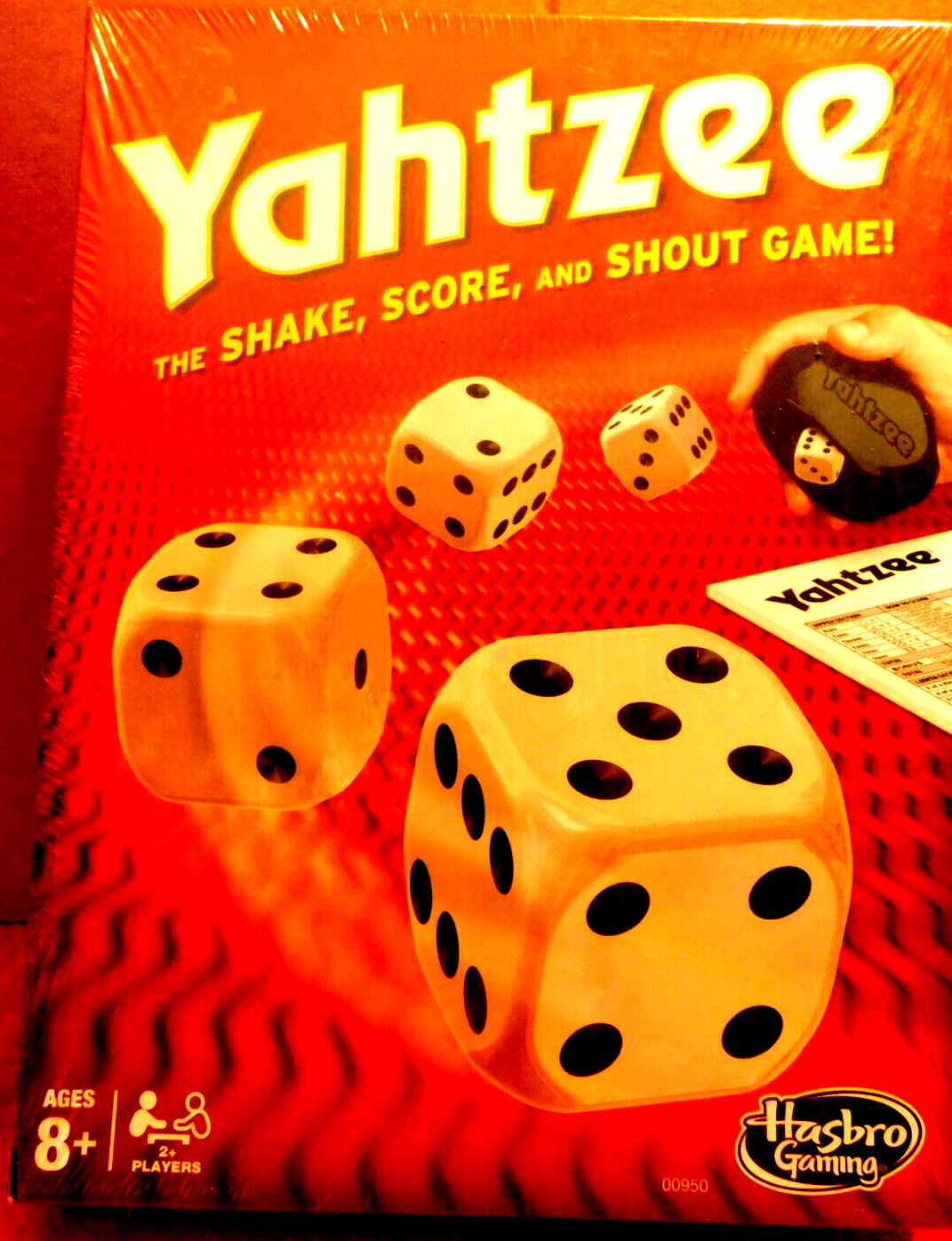 Hasbro Gaming~Yahtzee Dice Game Sealed NEW!!