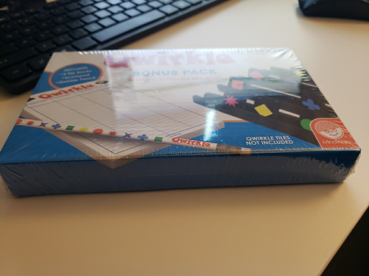 Qwirkle Bonus Pack NEW Sealed 4 Racks 1 Pad And Pencil Mindware