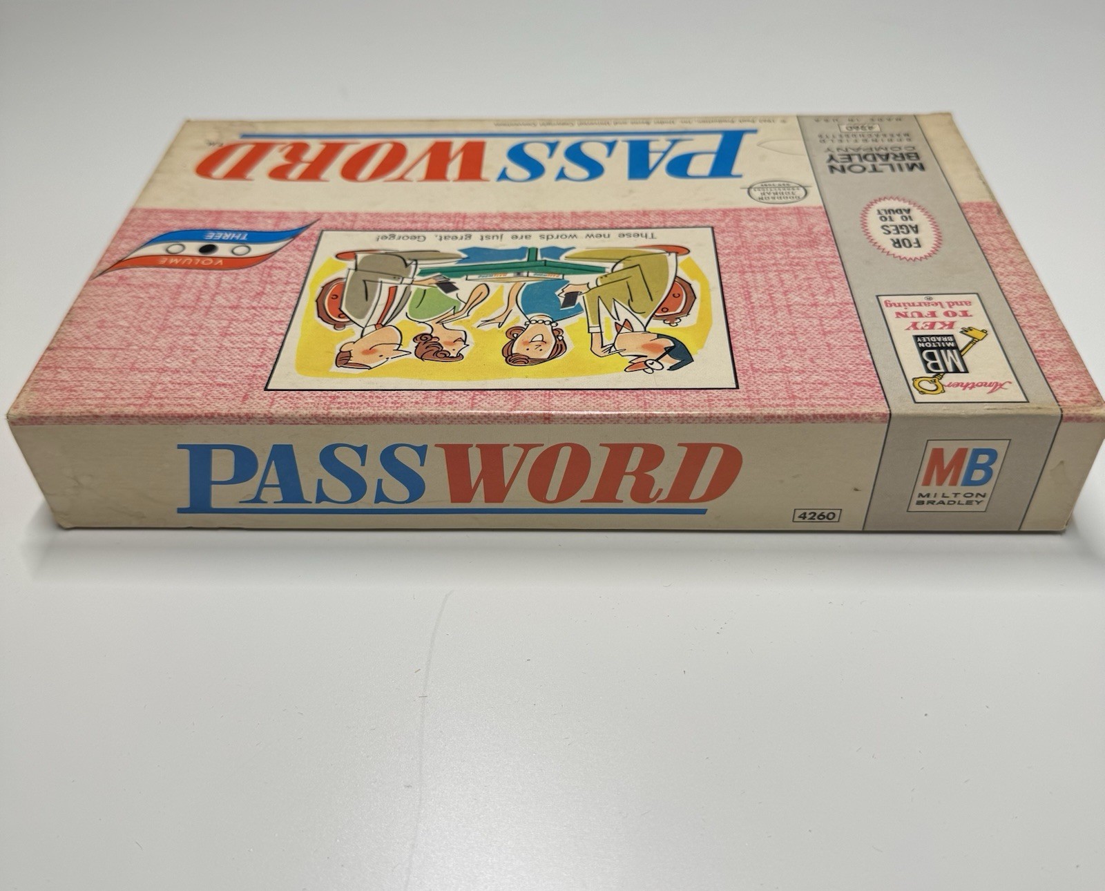 Vintage (1963) Password Milton Bradley Board Game #4260