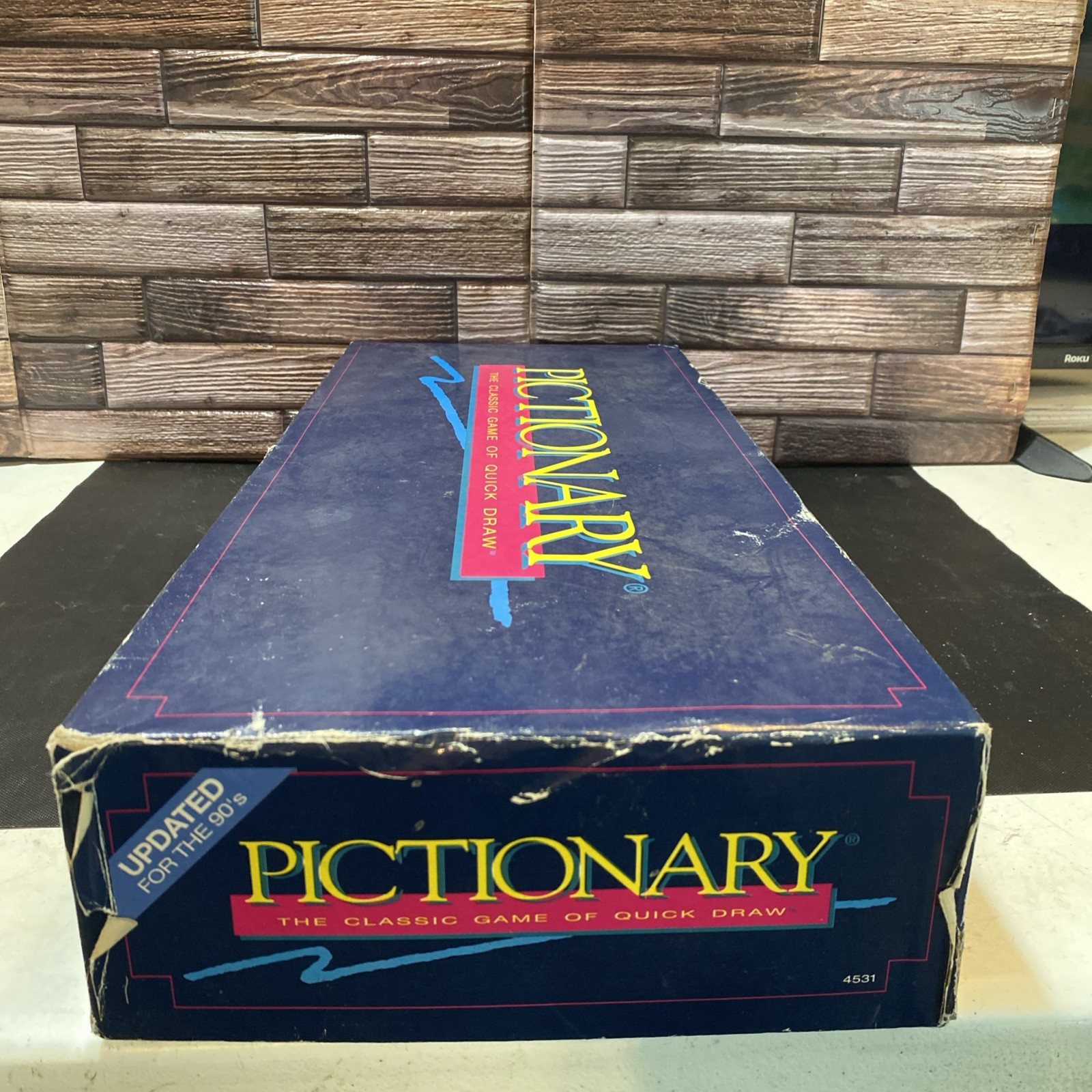 Vintage 1993 Milton Bradley Pictionary Board Game 90s – Complete in great shape!