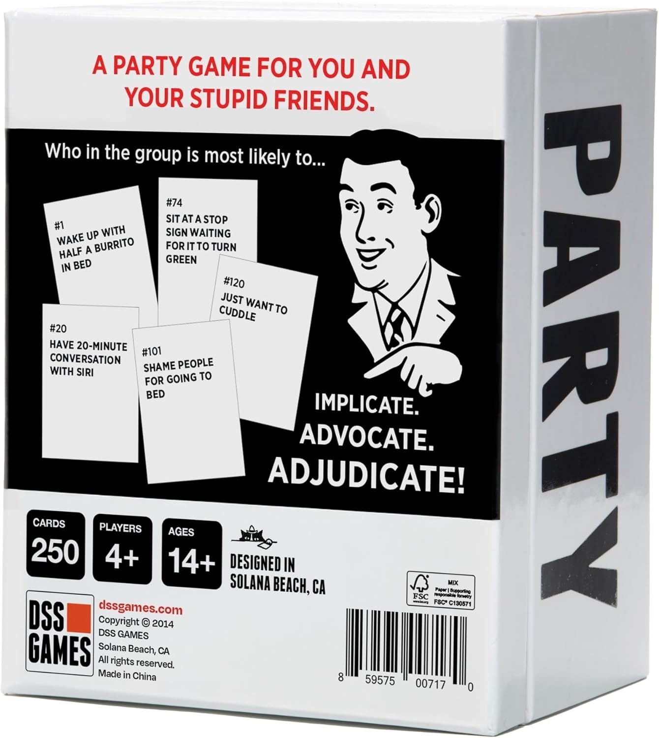 Delightful Party Game – Who’s Most Likely to… Kinda Clean Family Edition