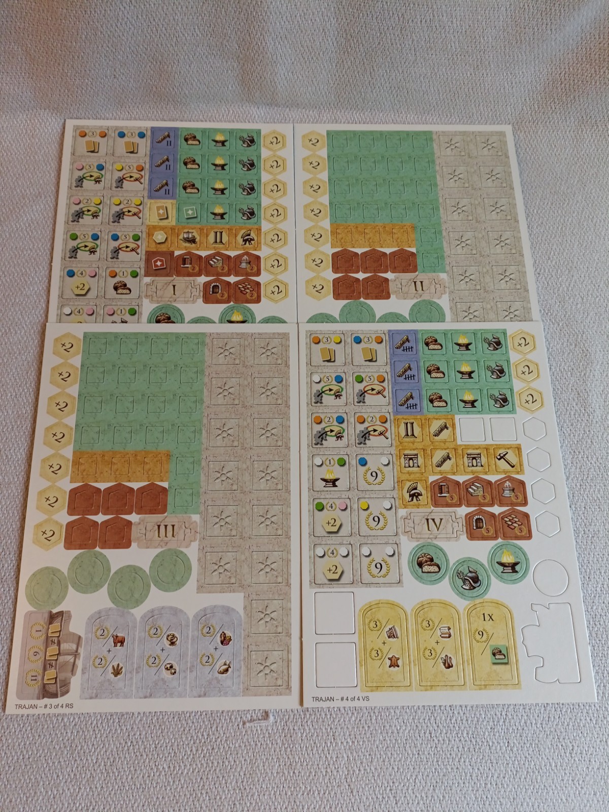 TRAJAN Ancient Rome Strategy Board Game Stefan Feld 2013 New Open Box COMPLETE