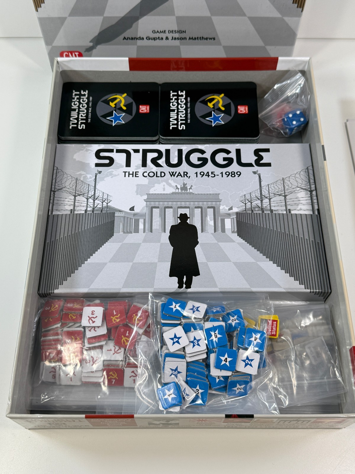 GMT Games Twilight Struggle Deluxe Edition Board Game