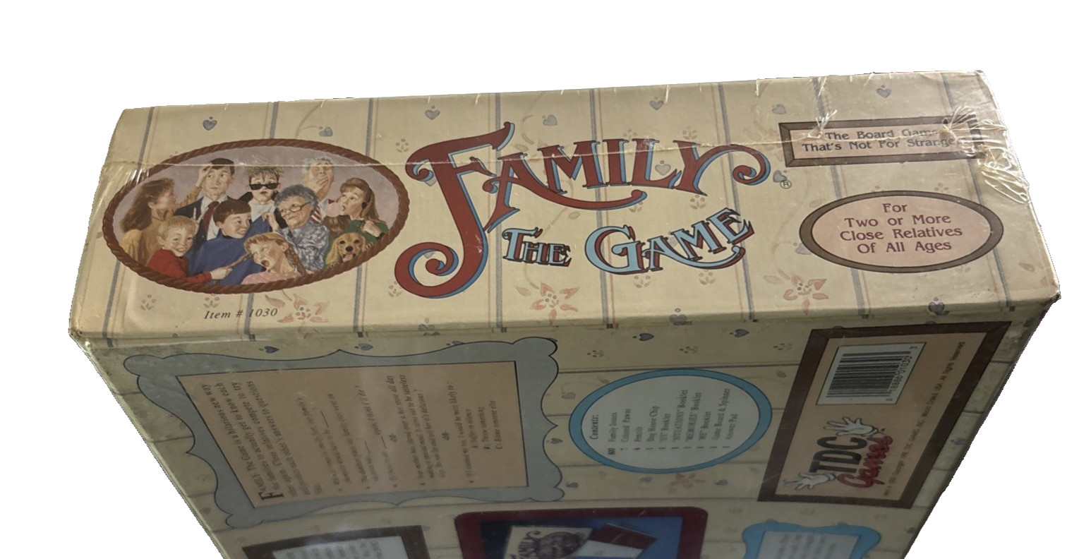 Vintage 1990 “Family The Game” Board Game by TDC Games