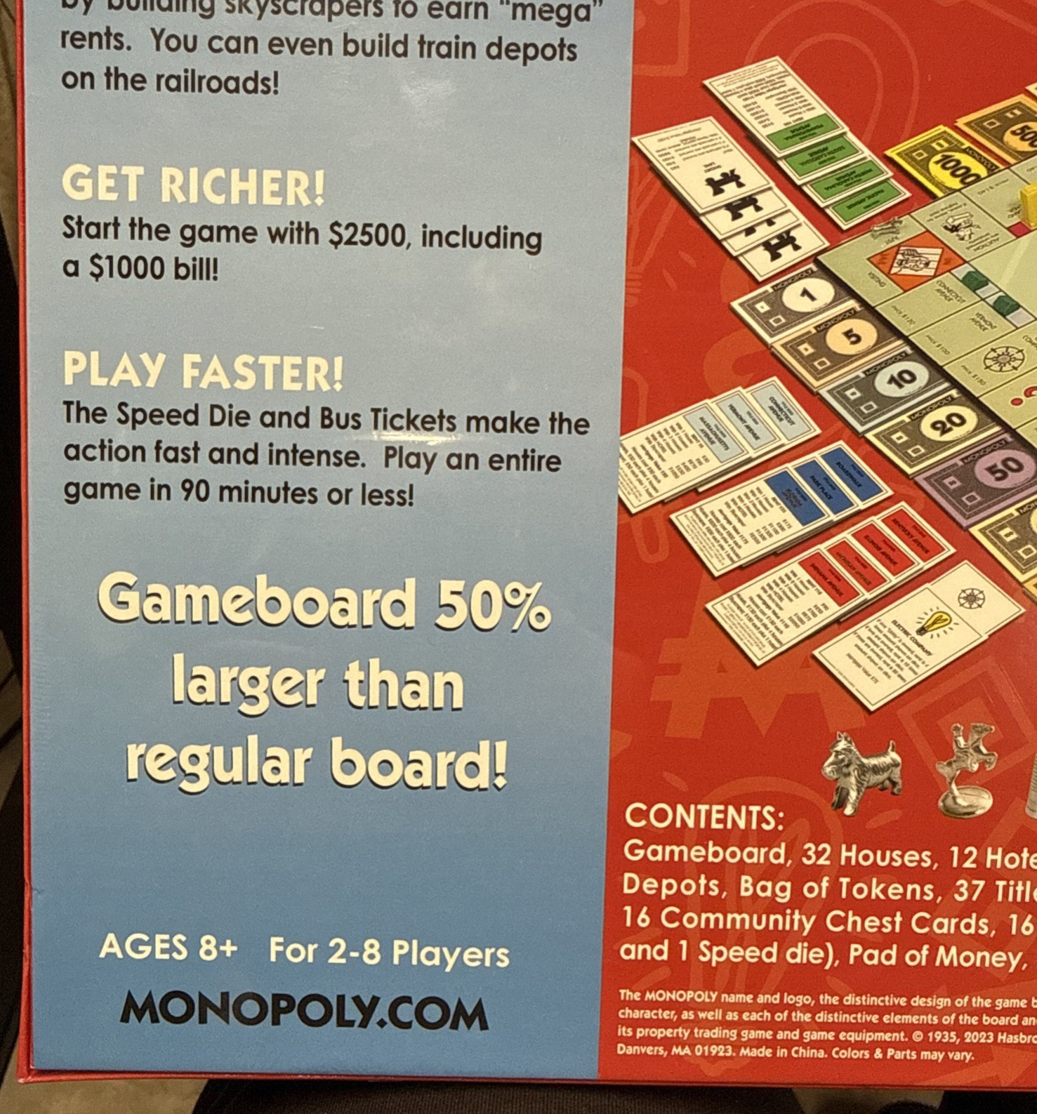 Monopoly MEGA Edition Board Game – Family Fun Game Night Kids & Adults