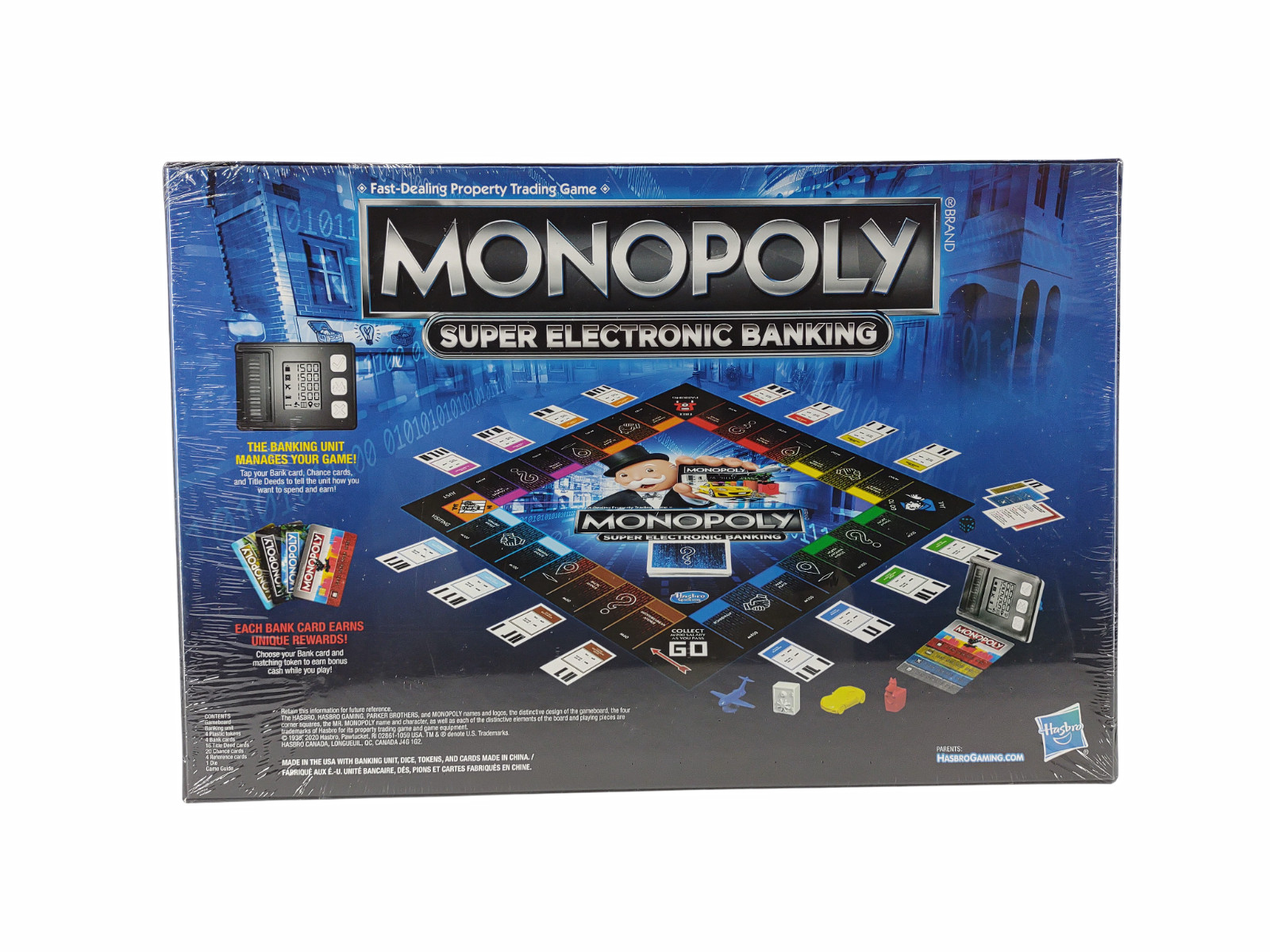 Monopoly Super Electronic Banking Board Game Electronic Banking Unit NEW SEALED