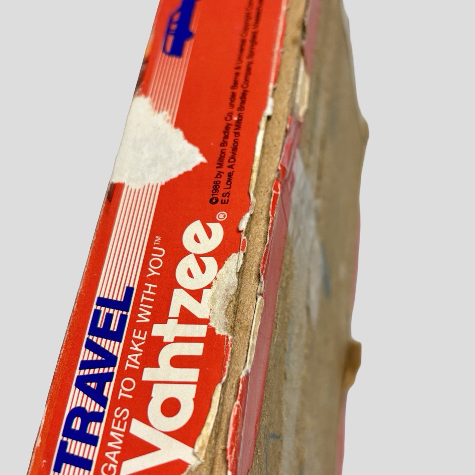 VINTAGE Travel Yahtzee Dice Game COMPLETE 1986 With Score Sheets Directions