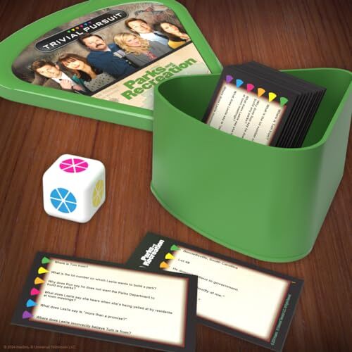 TRIVIAL PURSUIT Parks and Recreation Trivia Game