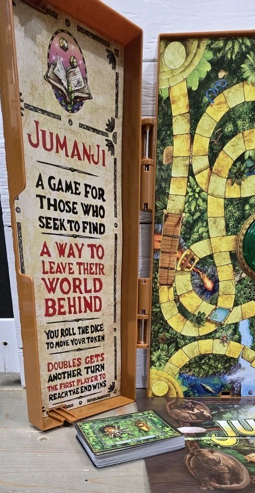 Jumanji Deluxe Electronic Board Game Adventure Game Spin Master – Tested Works*