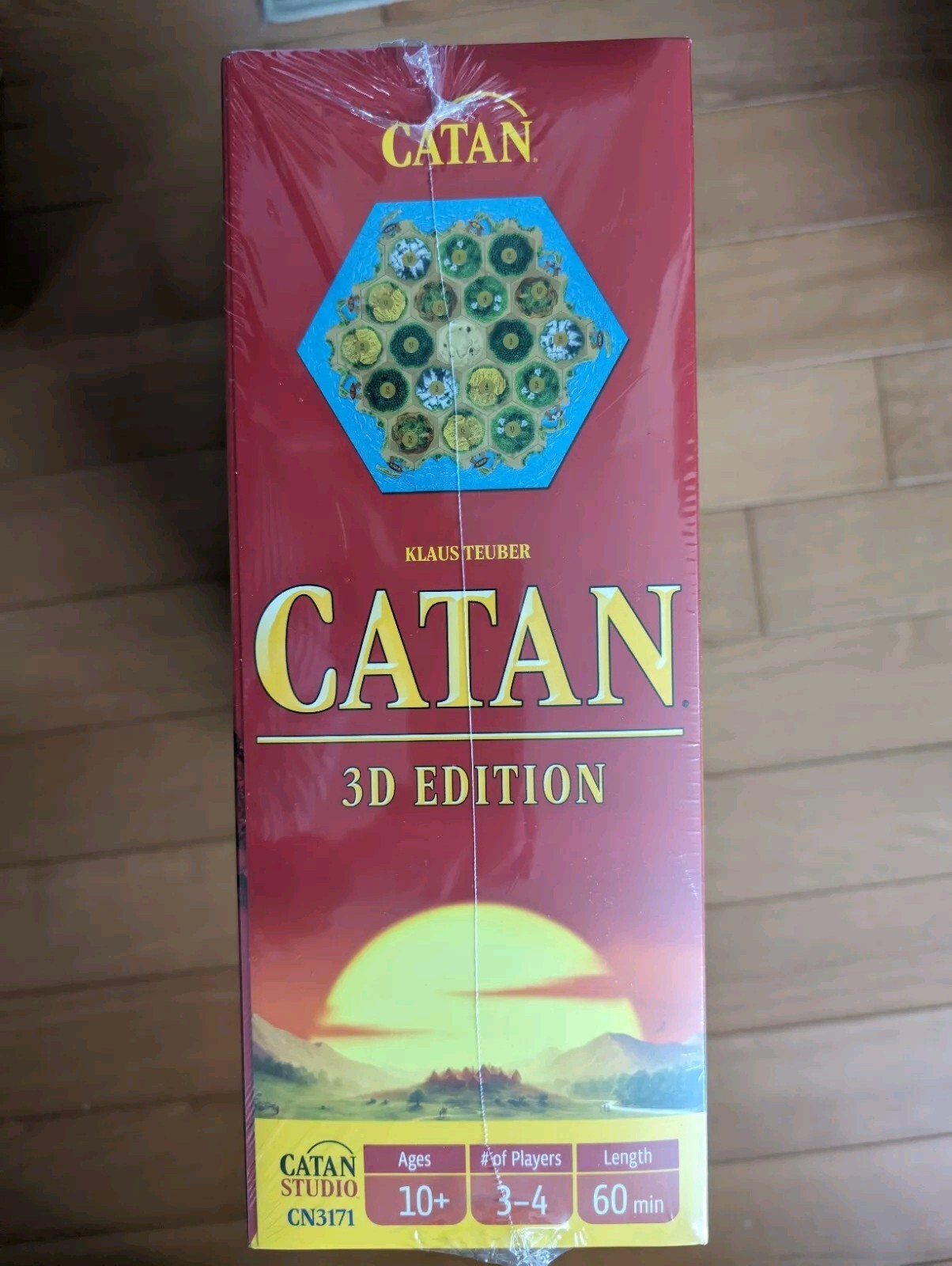 Settlers Of Catan 3D Edition Board Game *Brand New In Box Sealed*