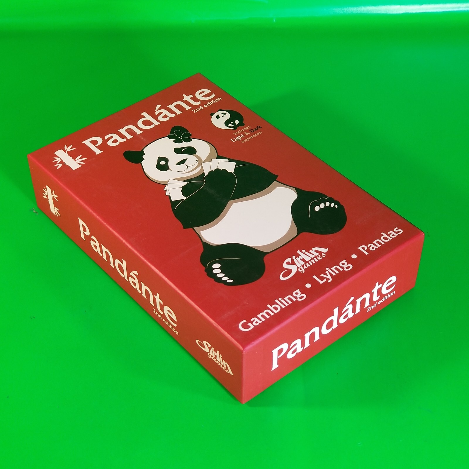 Pandánte 2nd Edition w/ Light & Dark Expansion New Open Box Sirlin Games (2015)