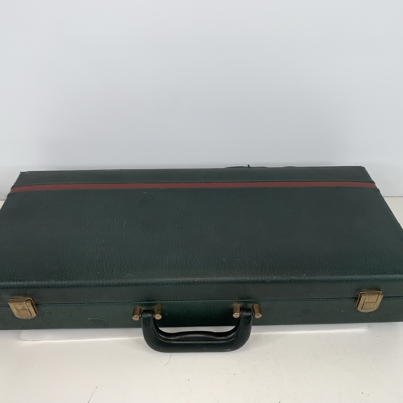 Vintage Mah Jongg Set W/Case, 4 Trays 166 White Tiles