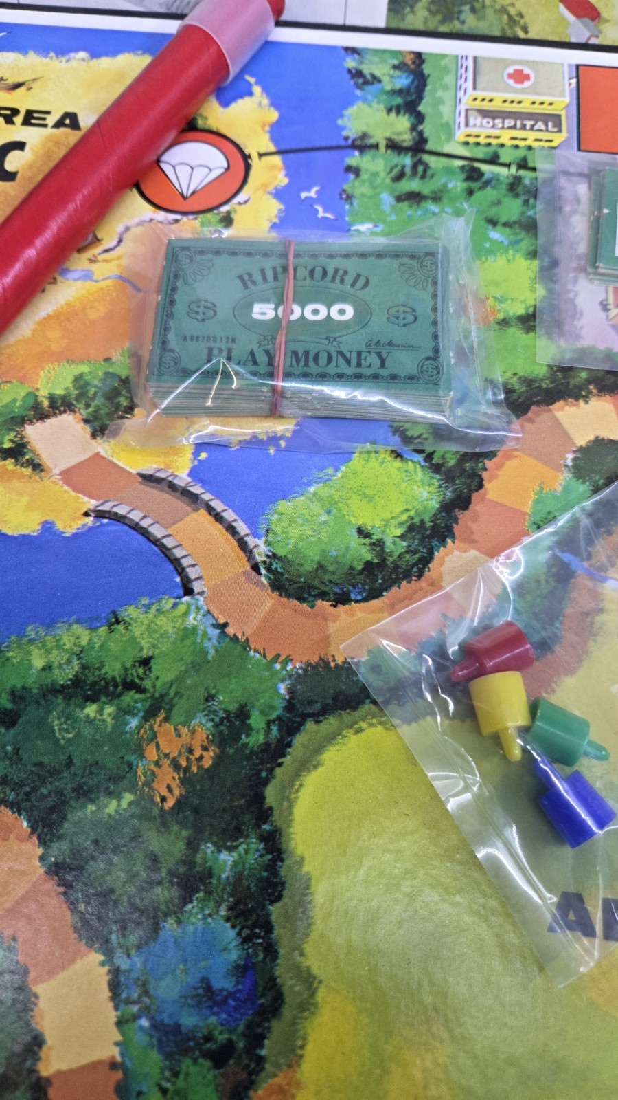 Ripcord Sky Diving Board Game