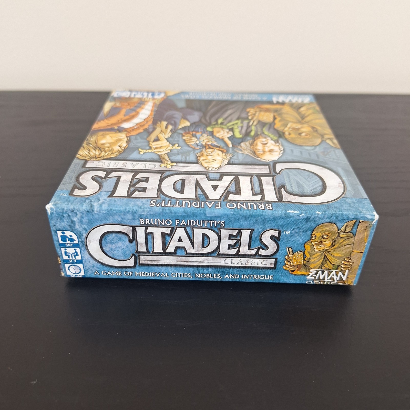Citadels Classic Card Game Bruno Faidutti 2016 Z-man Games Small Box Medieval