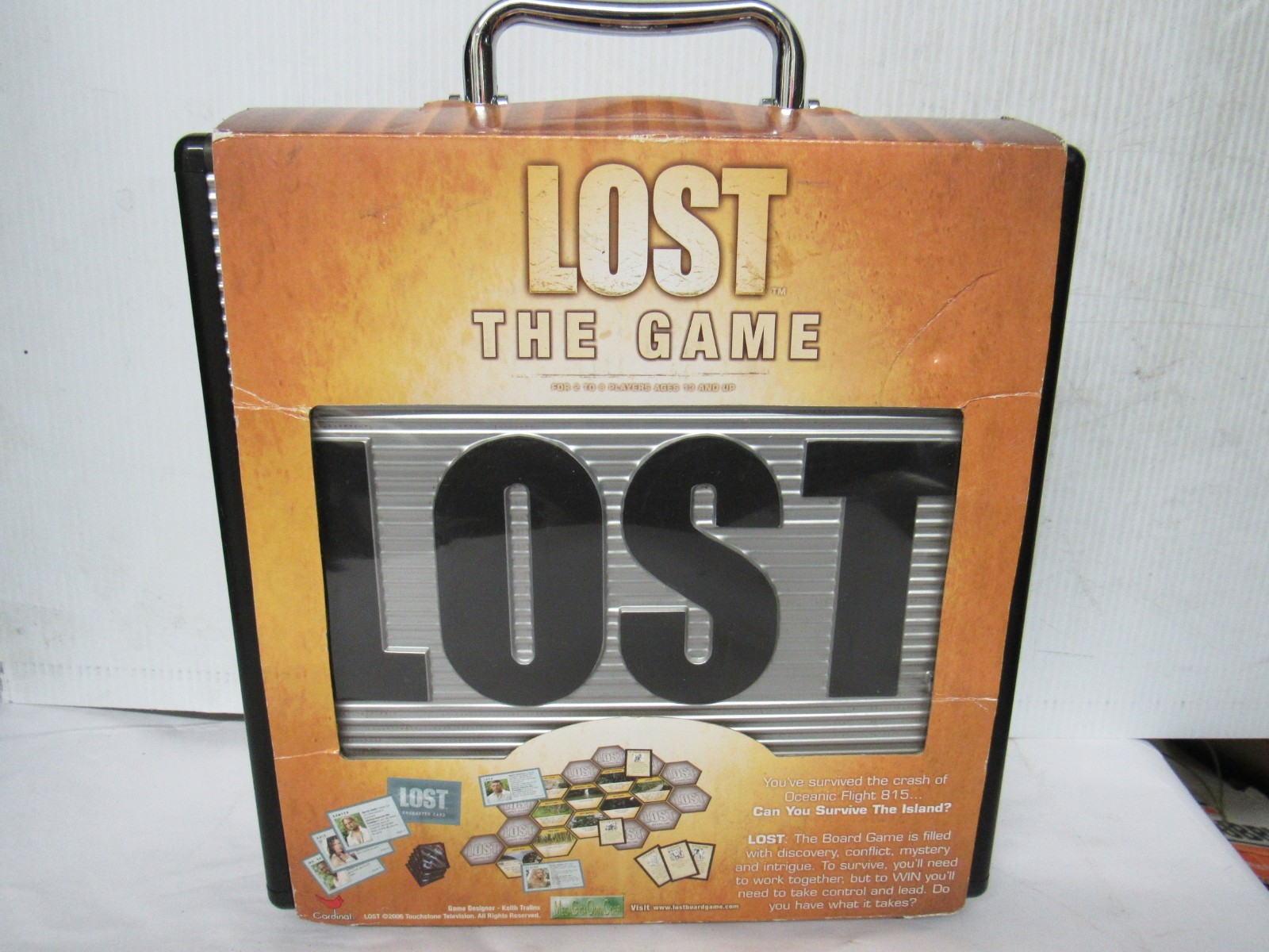 Lost: The Board Game RARE Briefcase Edition, 2006, TV Show