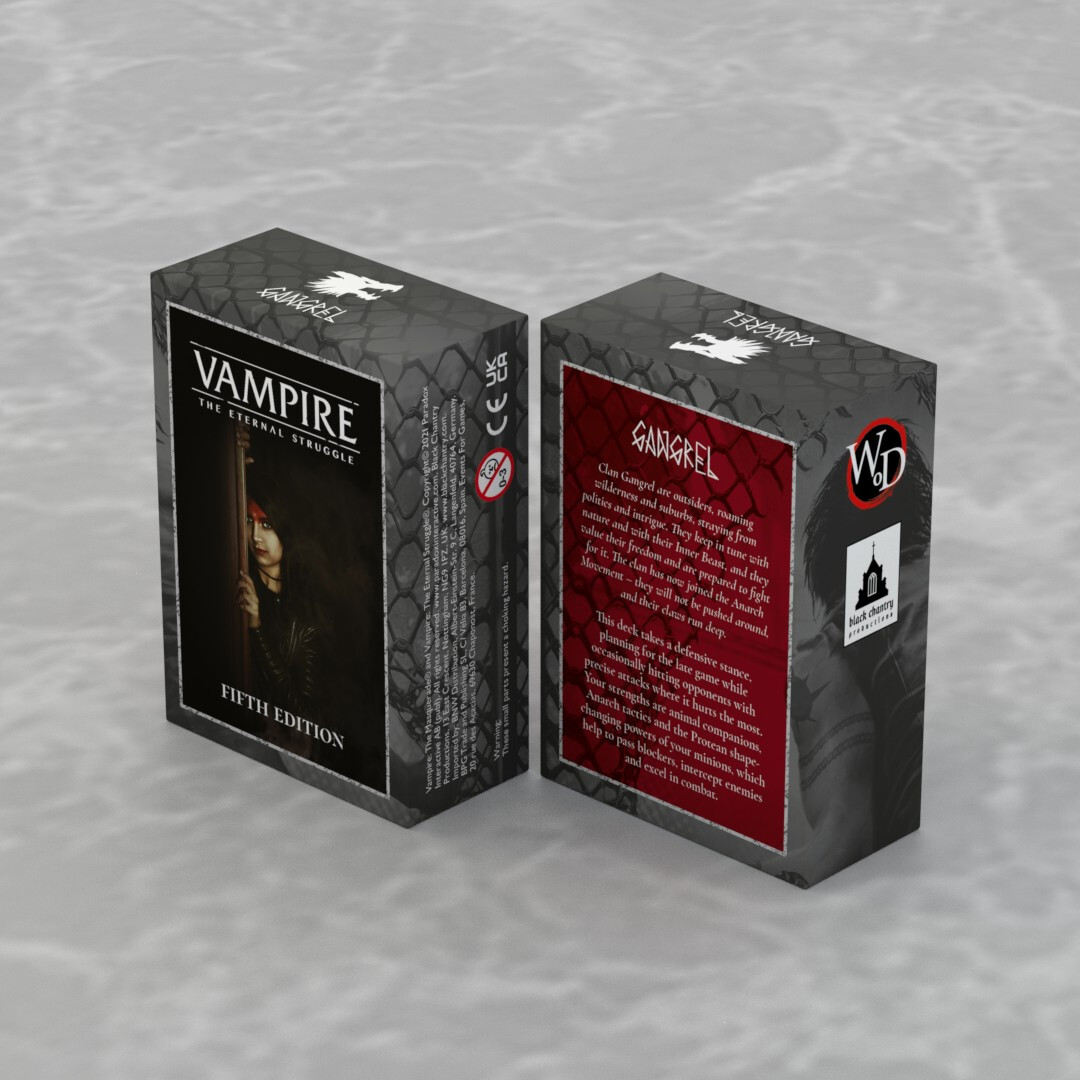 Vampire Eternal Struggle Gangrel Deck (English Version)