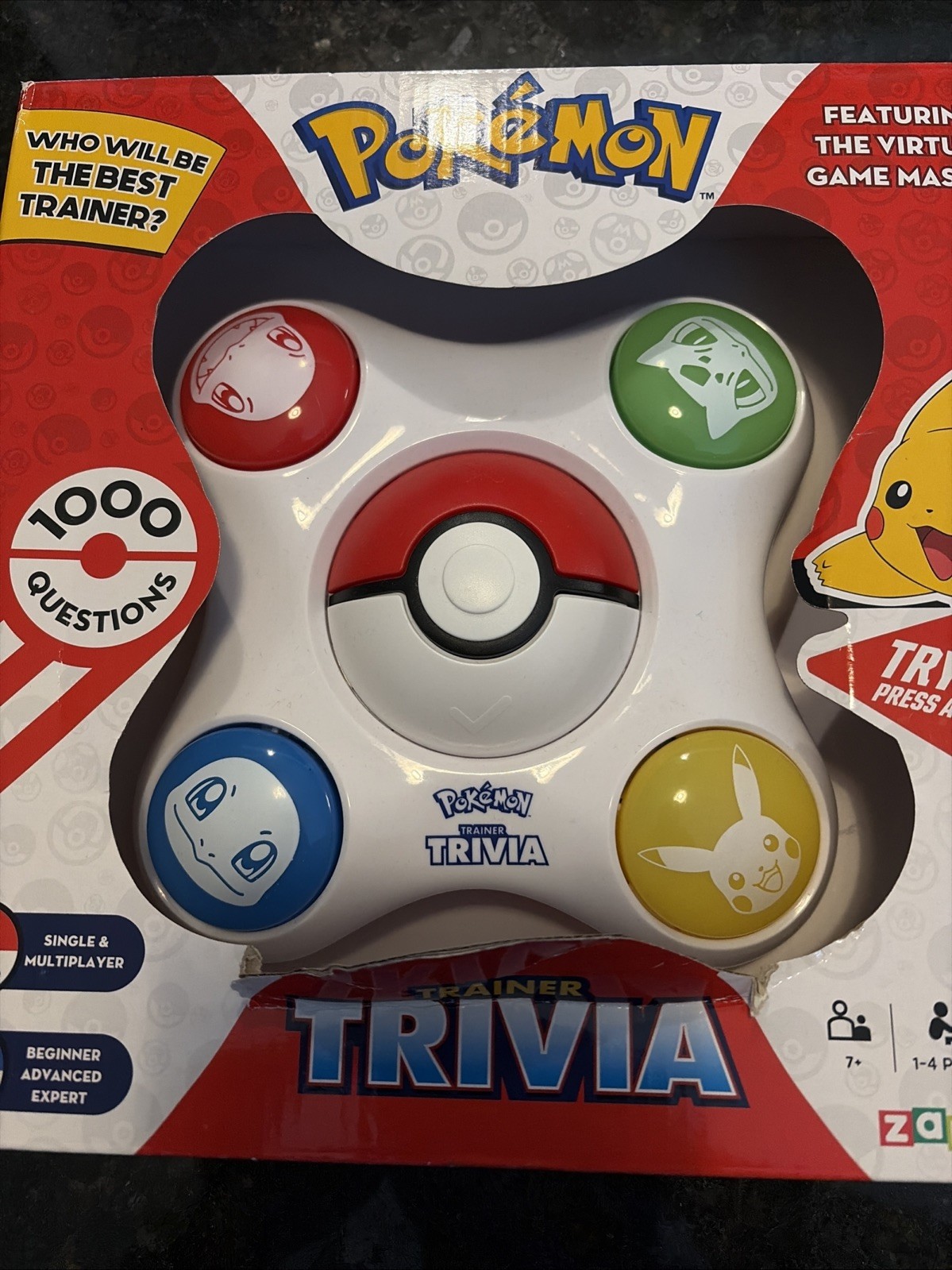 Pokémon Trainer Trivia Game BrandNew (Box Damaged)