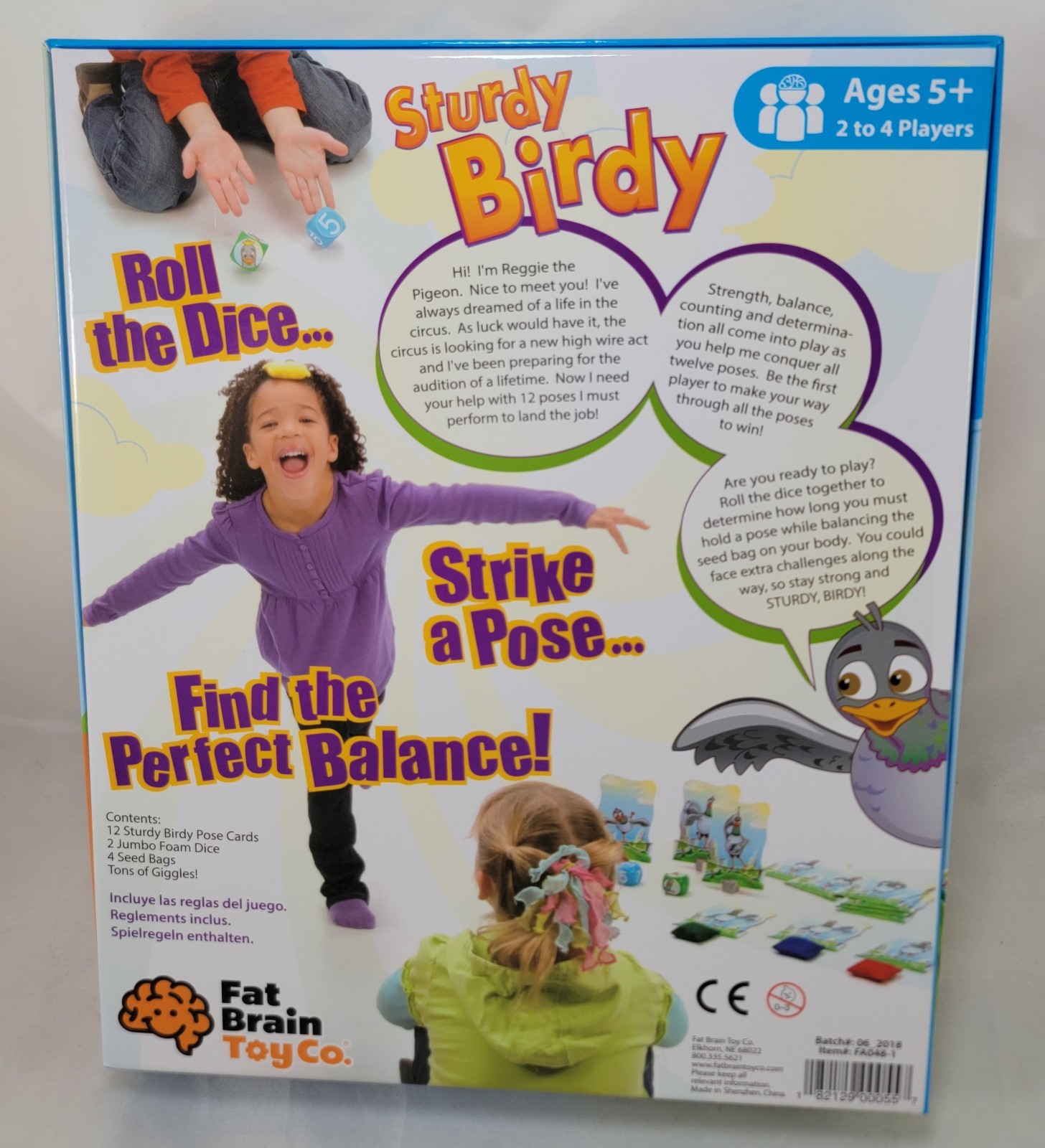 Sturdy Birdy Kid Game of Perfect Balance COMPLETE Fat Brain Toy Co