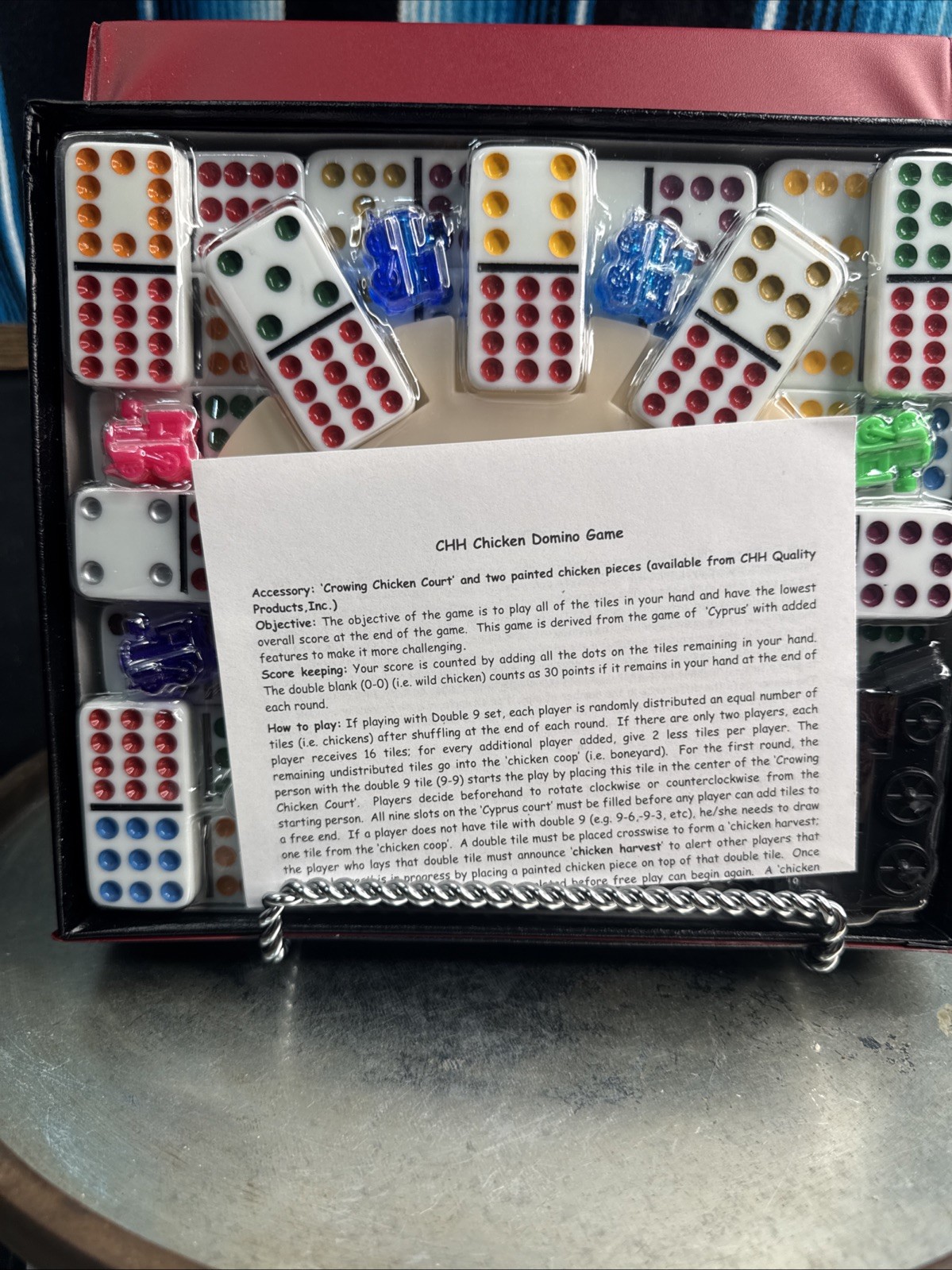 New Mexican Train Double Twelve Dominoes Set of 91-NOS