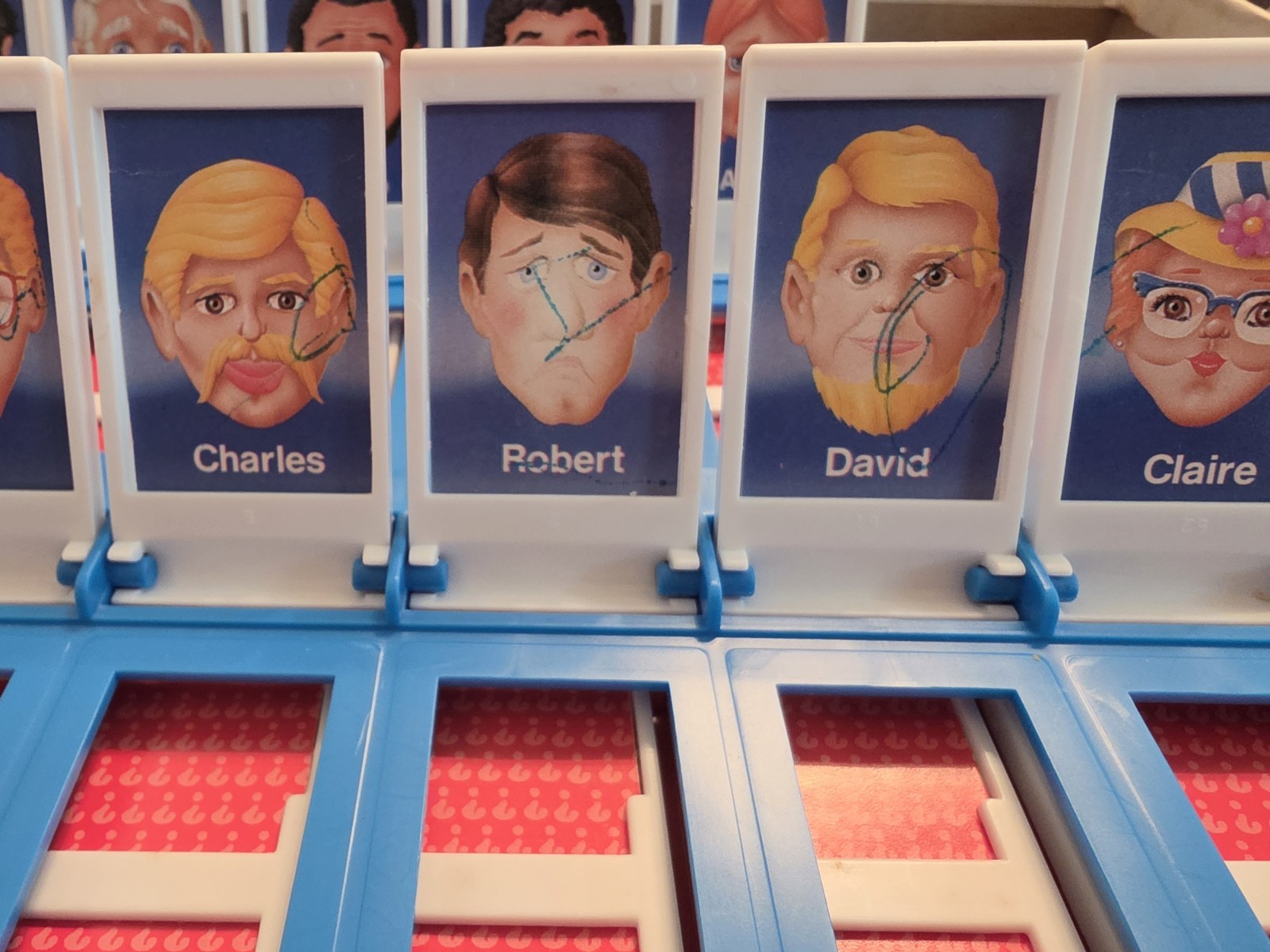 1987 Milton Bradley Guess Who? Face Game, Complete Box & Instrucs, Vintage Game