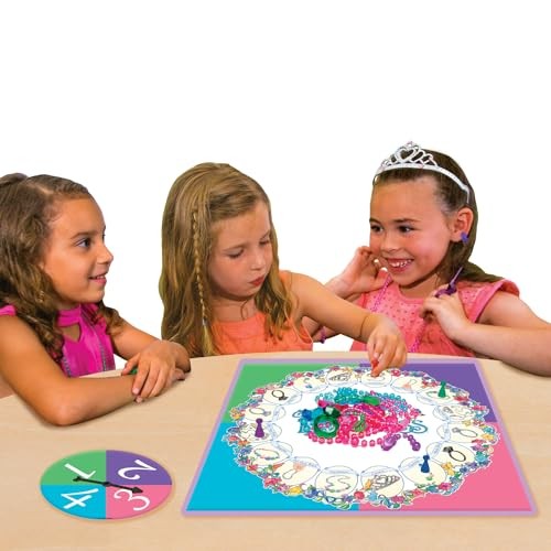Winning Moves Pretty Pretty Princess 1990s Jewelry Dress-Up Game 2-4 Players