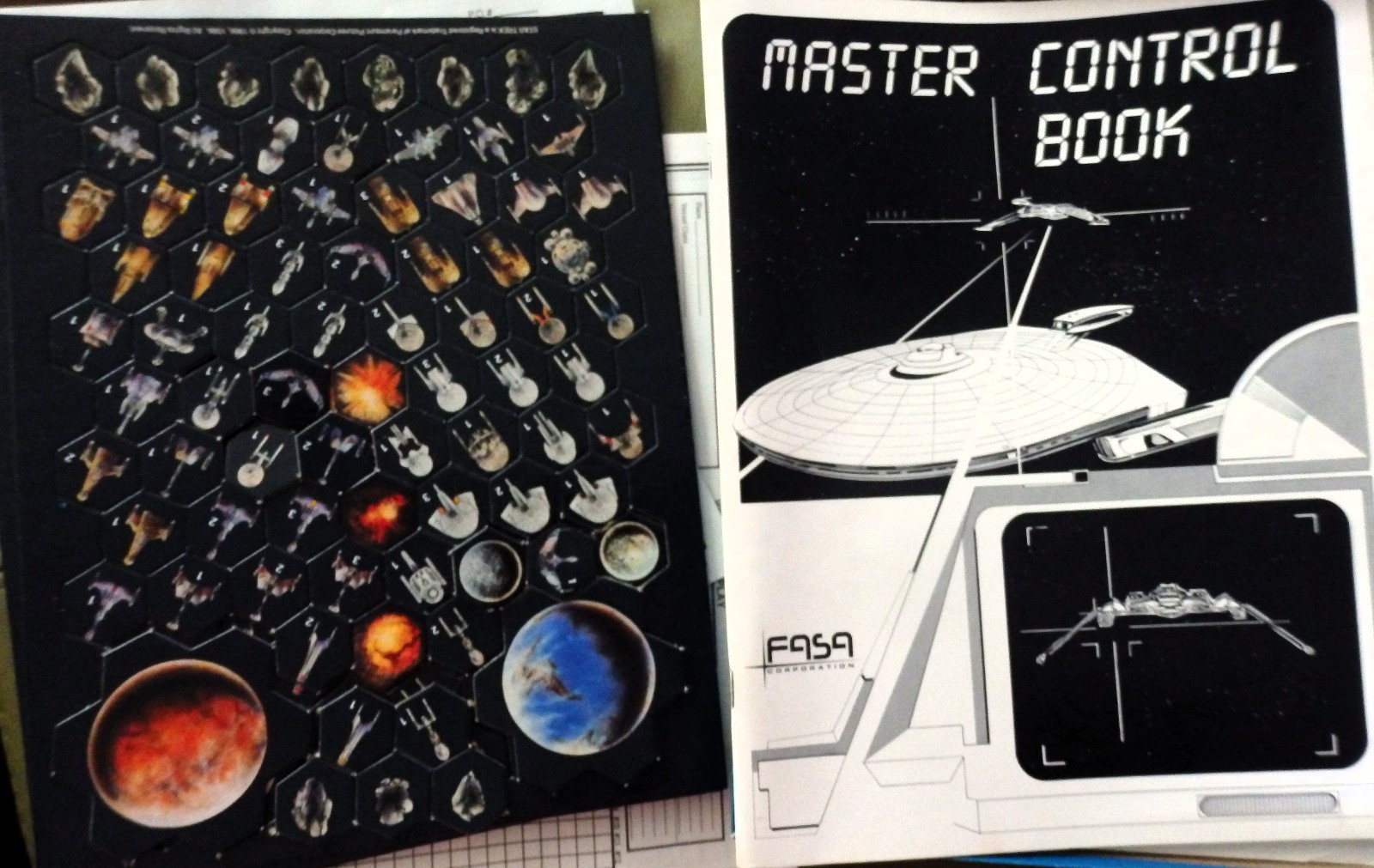 Star Trek Starship Tactical Combat Simulator (1986, FASA #2003) Complete